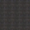 Claire Burbridge's moody dark atmospheric luxury Sea Grape wallpaper design in repeat in a cascading pattern of translucent leaves on a black background 