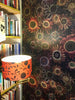 Sunflower wallpaper from the Night Garden collection by Claire burbridge, 